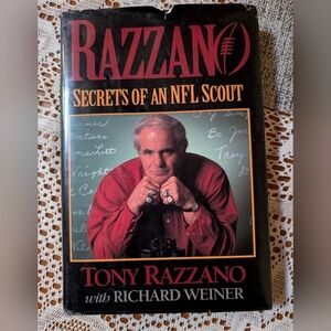 Signed copy of Secrets of an NFL Scout